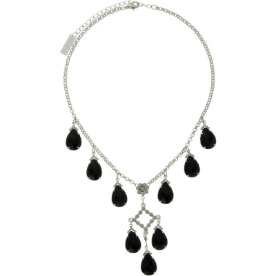 Afbeelding van Behave Ketting met zwarte hangers
