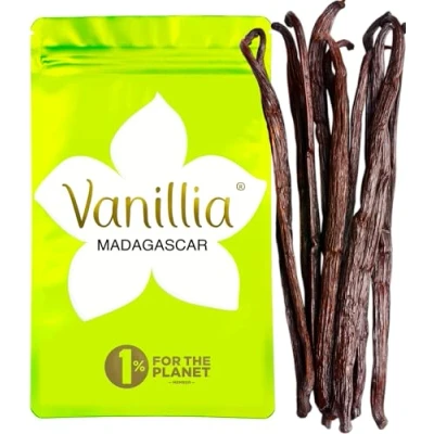 Afbeelding van 6 Bourbon Vanillestokjes Madagascar Vanillestokje L 14/16cm Ritszak FreshZIP