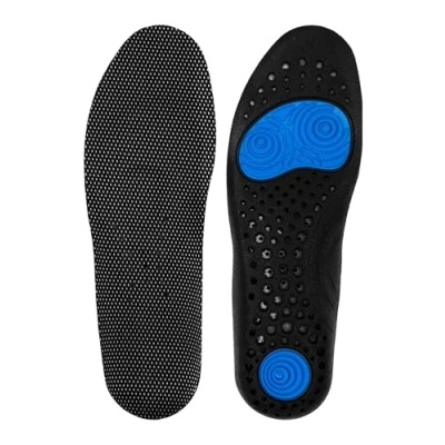 Afbeelding van Bama Balance Deo voetbed, inlegzolen met ademende, antibacteriële hoes voor meer frisheid, unisex, zwart 40