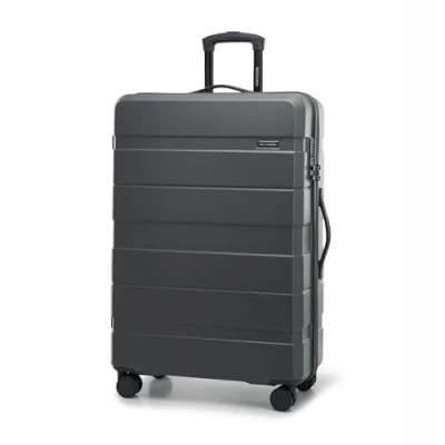 Afbeelding van WITTCHEN COMODO Line koffer Bagage van ABS Telescopisch Handvat TSA slot 4 dubbele wielen, donkergrijs, Großer koffer, Grote