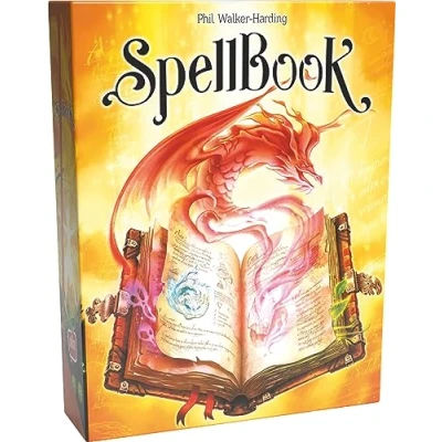 Afbeelding van Space Cowboys Asmodee SpellBook gezelschapsspellen strategiespellen spelletjes voor volwassenen en kinderen vanaf 12 jaar 1 tot 4 spelers Franse versie