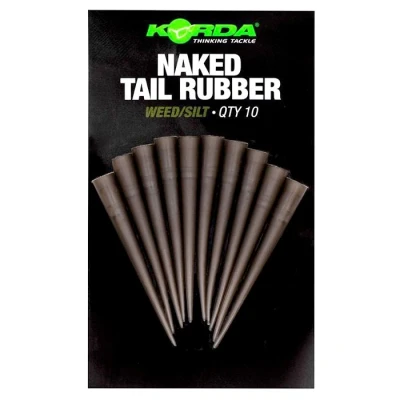 Afbeelding van Korda Naked Tail Rubber (10 pcs) Kleur : Weed Silt