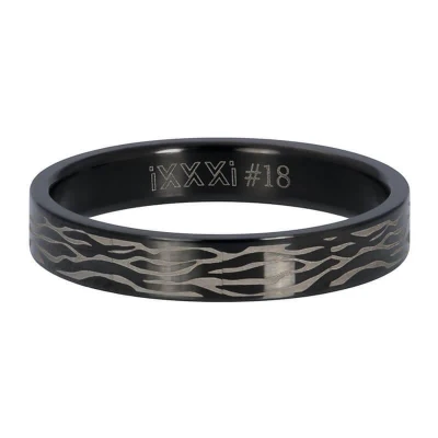 Afbeelding van iXXXi Black zebra SALE Vulring 4mm maat 19