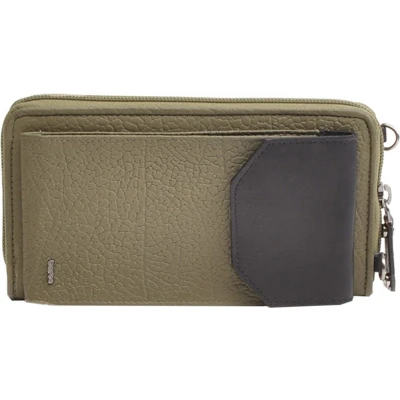 Afbeelding van CHAMONIX portemonnee en telefoontasje olive