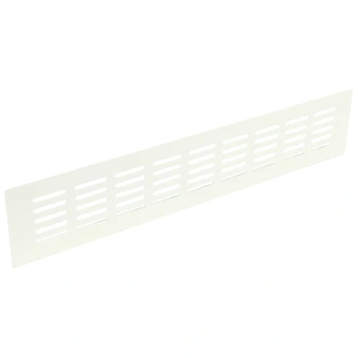 Afbeelding van Ventilatierooster aluminium, wit, 300 X 80 mm