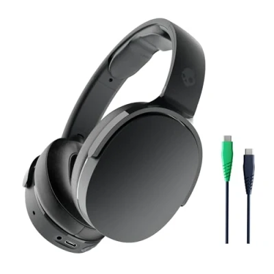 Afbeelding van Skullcandy Hesh Evo Draadloze over ear koptelefoon met een accuduur van 36 uur, microfoon, ondersteuning voor iPhone/Android en Bluetooth apparaten Zwart