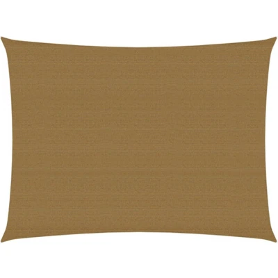 Afbeelding van vidaXL Zonnezeil 160 g/m² 2x3 m HDPE taupe