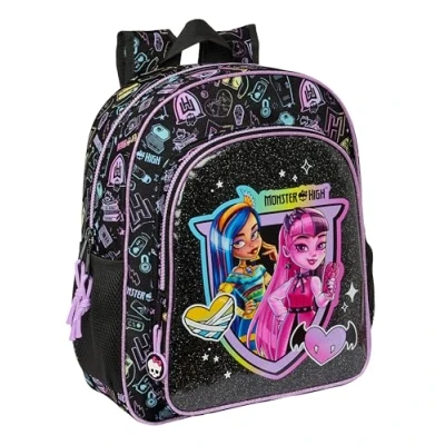 Afbeelding van Kinderrugzak Monster High Zwart 32 X 38 12 cm