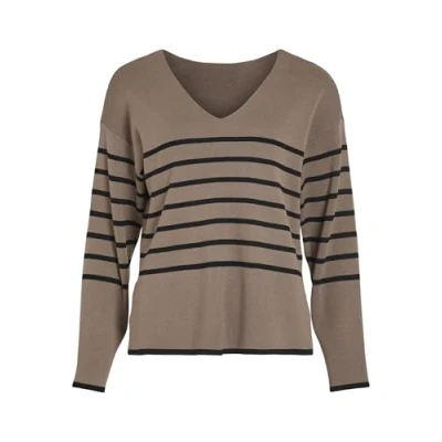 Afbeelding van VILA Viostria Trui, Dames, Maat: XS, Fossil