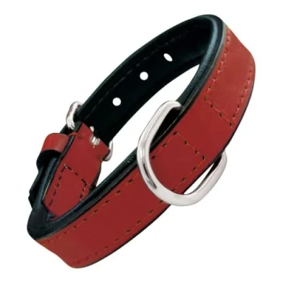 Afbeelding van Dog collar Gloria Padded Red (35 x 1,5 cm)