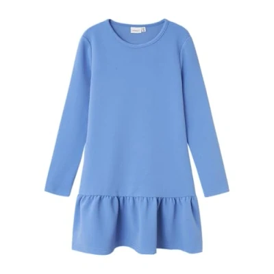 Afbeelding van Name it Jerseyjurk voor kinderen, Maat: 128, Persian jewel