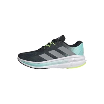 Afbeelding van adidas Heren Questar 3 Running Shoes, core black/halo silver/flash aqua, 47 1/3 EU