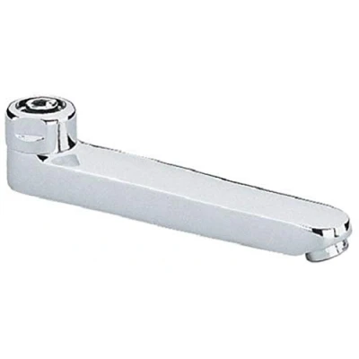 Afbeelding van Grohe gegoten onderuitloop 175 mm chr.