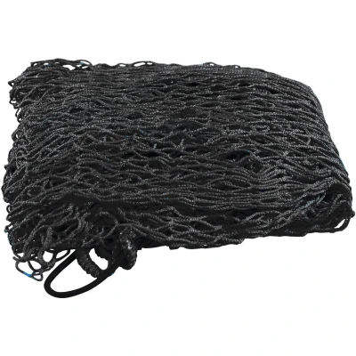 Afbeelding van Aanhangwagennet 4500x2500mm gitzwart RAL 9005 Aanhangernet Grofmazig Afdeknet Net voor aanhangwagen Novio