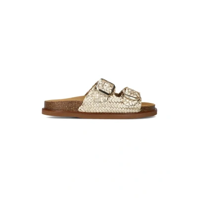 Afbeelding van Notre V Muiltjes, Dames, Maat: 39, Champagne Schoenen