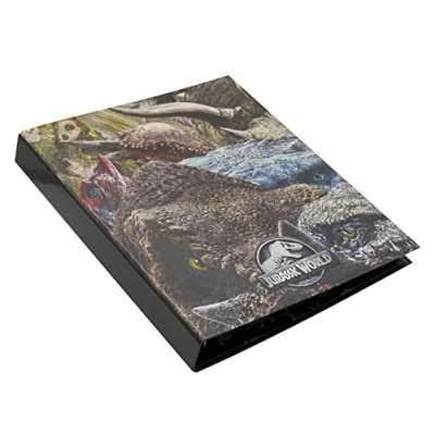 Afbeelding van Jurassic World Folder 4 Rings, File, Classifier, School Supplies, Multicolor, Official Product (CyP Brands)