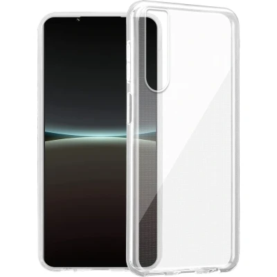 Afbeelding van Cadorabo Hoesje geschikt voor Sony Xperia 5 IV in VOLLEDIG TRANSPARANT Beschermhoes gemaakt van flexibel TPU Silicone Case Cover