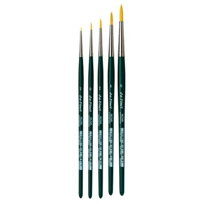 Afbeelding van da Vinci Watercolor Series 5230 Nova Penseelset, synthetisch met plantaardige oliekwast, zeep, meerdere maten, 5 penselen (serie 1570)