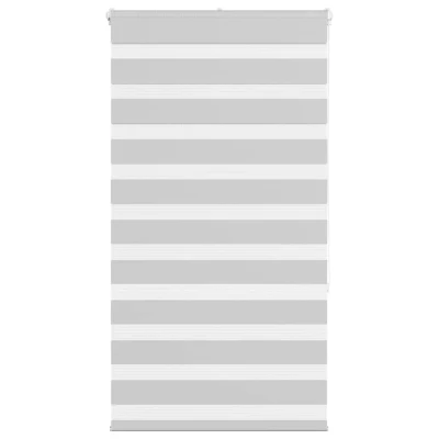 Afbeelding van Zebra rolgordijn 75x150 cm stofbreedte 70,9 lichtgrijs