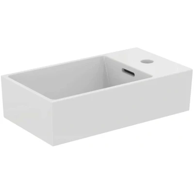Afbeelding van Ideal Standard Extra fontein (45 x 25 cm) wit 1 kraangat rechts, met
