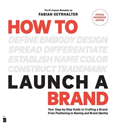 Afbeelding van How to Launch a Brand SPECIAL WORKBOOK EDITION (2nd Edition): Your Step by Guide Crafting Brand: From Positioning Naming And Identity