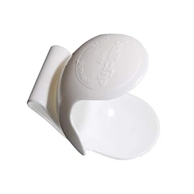 Afbeelding van nico 2 stuks tennisbalclips, balhouder in wit, klem voor broek en rokband, ook hondenspeelgoed