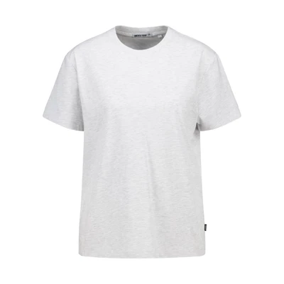 Afbeelding van America Today Tshirt basic, Dames, Maat: XS, Light grey melange