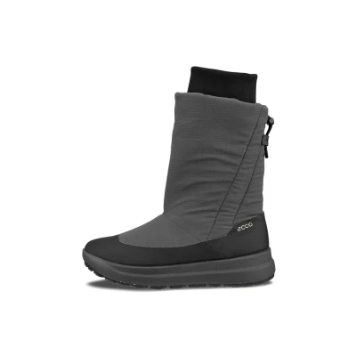 Afbeelding van ECCO Solice Snowboots, Dames, Maat: 38, Grey Textiel
