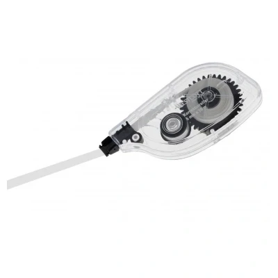 Afbeelding van Westcott E 743917 00 Correctieroller, zijdelingse afroltechniek, correctiemuis met witte correctielaag 10 m x 5 mm, nauwkeurig, zeer dekkend en direct beschrijfbaar