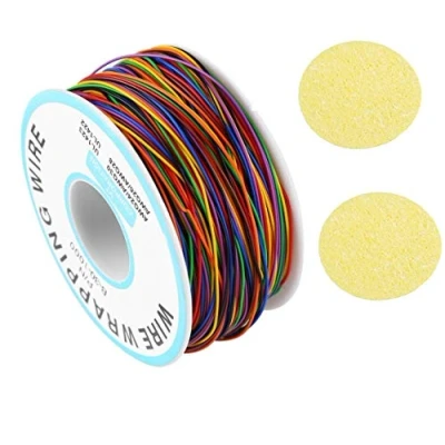 Afbeelding van 280 m Wire Wrapping Draad Ring Kabel Isolatie Test 30 AWG Vertinde Koper Solid