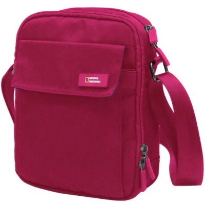 Afbeelding van National Geographic Crossbodytas / Schoudertas Academy N13902 Fuchsia