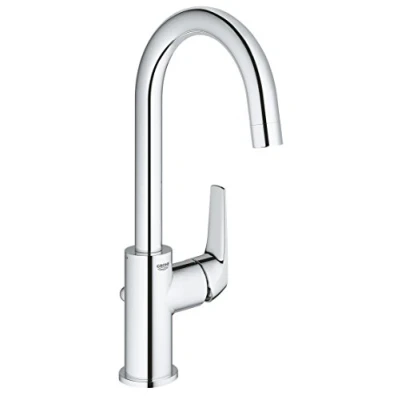 Afbeelding van Grohe BauFlow wastafelmengkraan waste inrichting chroom glans 23753000