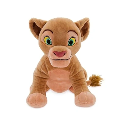 Afbeelding van Disney Store officiële middelgrote Nala knuffel voor kinderen uit, De Leeuwenkoning, 32 cm, pluchen, knuffelbare, kleine vrouwtjesleeuw met geborduurde details en zachte afwerking