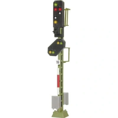 Afbeelding van Viessmann Modelltechnik 4416 N Lichtsein Met voorsein Uitrijsein Kant en klaar model DB