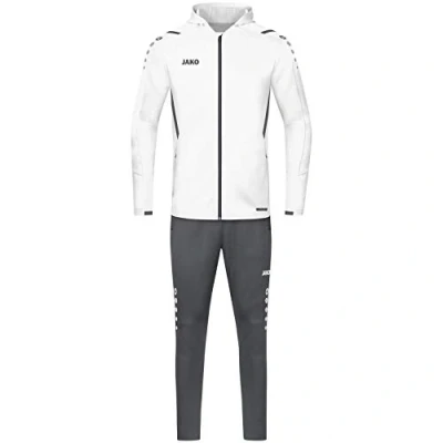 Afbeelding van JAKO Trainingspak met kap Challenge Wit/antra light