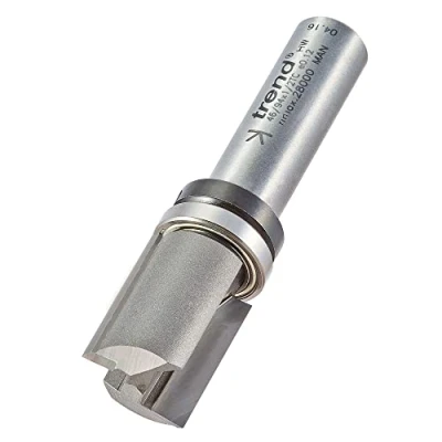 Afbeelding van Trend Professionele Lager Geleide Profiler Cutter, 1/2 Inch Shank, 19.1mm Cut Diameter, 25.4mm Lengte, Wolfraamcarbide getipt, 46/94X1/2TC