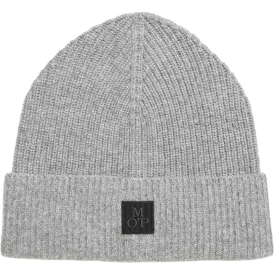 Afbeelding van Marc O&#039;Polo Dop Knitted Hat Dark Navy Donkerblauw