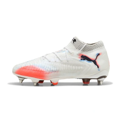 Afbeelding van FUTURE 8 ULTIMATE MxSG uniseks voetbalschoenen, Zwart/Rood/Wit, Maat 48 PUMA