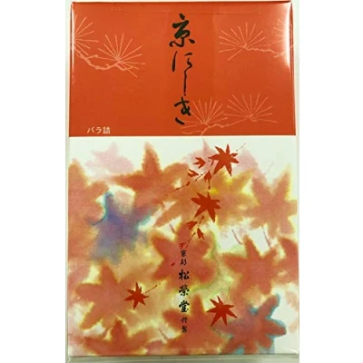 Afbeelding van Shoyeido Kyoto herfstbladeren (kyo nishiki) Japanse wierookstokjes doos van 450 stuks