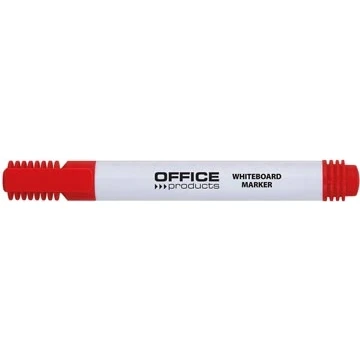 Afbeelding van Office Products whiteboard marker 1 3 mm, rond, rood 12 stuks