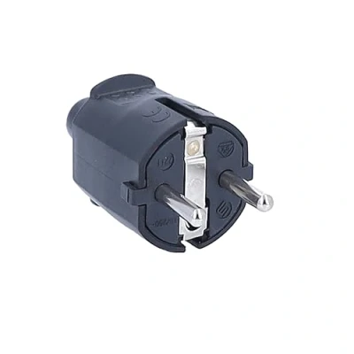 Afbeelding van AS Schwabe 62222 Stekker met randaarde PVC 230 V Zwart