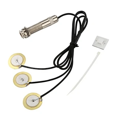 Afbeelding van Gitarre Piezo Tonabnehmer, Pickup Verst?rker Wandler f¨¹r Ersatzteil