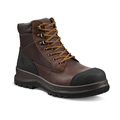 Afbeelding van Veiligheidsschoen Carhartt Men Detroit 6 Inch S3 Work Boot Dark Brown Schoenmaat 48