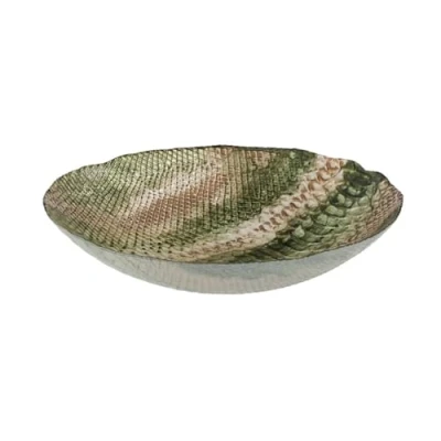 Afbeelding van Middenstuk Olijf Glas 40 x cm