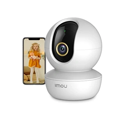 Afbeelding van Imou 4MP WLAN IP camera bewakingscamera binnen KI personenherkenning nachtzicht met 2 weg audio compatibel gegevensbeschermingsmodus Alexa voor huisdier, babyfoon Ranger SE