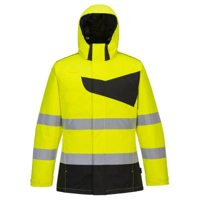 Afbeelding van PW2 Hi Vis winterjack maat 4XL, Yellow/Black