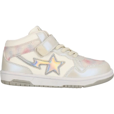 Afbeelding van Zigzag Sneakers laag voor kinderen, Maat: 32, Silver Pu