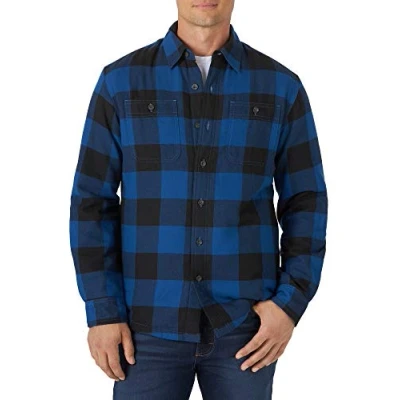 Afbeelding van Wrangler Authentics Men’s Long Sleeve Sherpa Lined Shirt Jacket