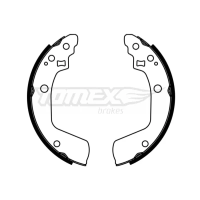 Afbeelding van TOMEX brakes TX 22 94 Remschoenen Achteras 200mm 32mm SUZUKI: Swift III Hatchback (MZ, EZ) 1.3, 1.3 DDiS, 4x4, 1.5 2005