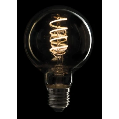 Afbeelding van Showgear LED Filament Designlamp E27 5W, Dimmable, Gold glass cover